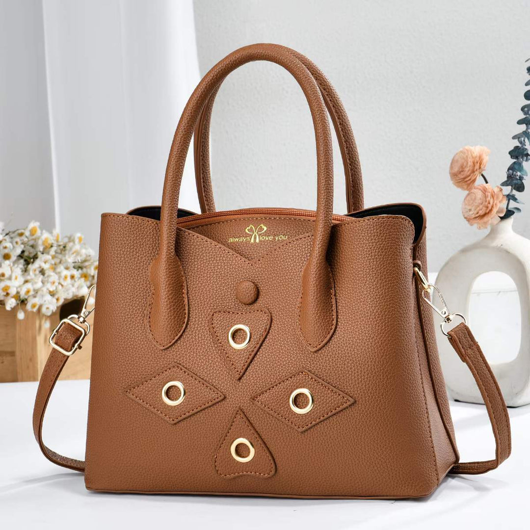 Damen stilvolle Handtasche mit einzigartigem Druckmotiv Nord Taschen