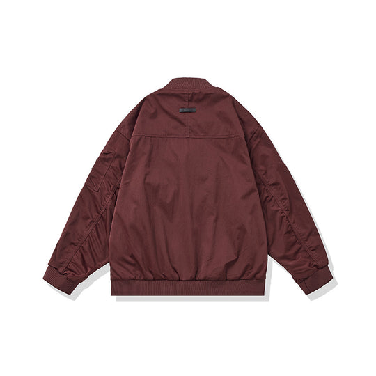 Unisex Kurz geschnittene Boxy-Bomberjacke im Utility-Look mit Frontreißverschluss, aufgesetzten Pattentaschen und Rippbündchen Nord Taschen