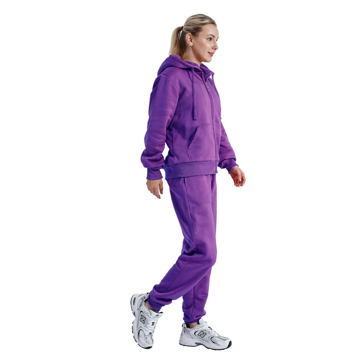 Damen Sportlicher Jogginganzug mit praktischer Kapuze Nord Taschen