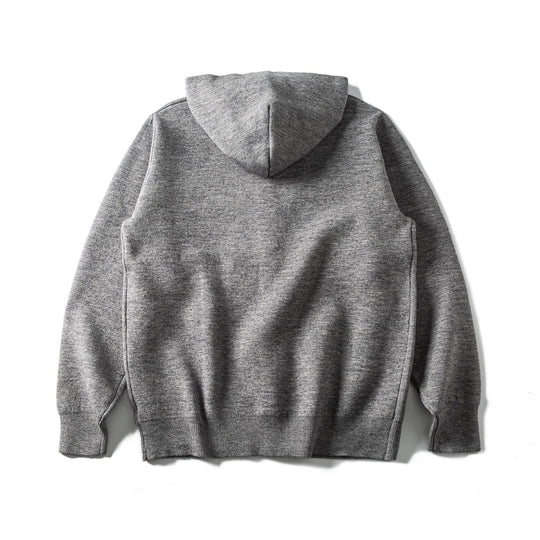 Unisex Leichte Kapuzen‑Strickjacke mit Druckknopfleiste und Rippbündchen Nord Taschen