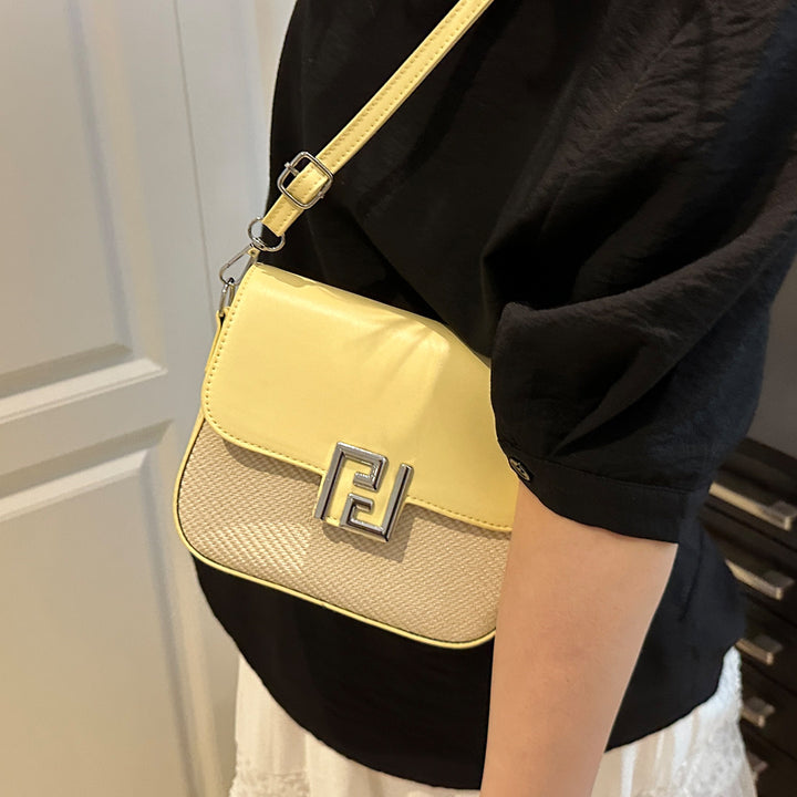 Damen Umhängetasche mit strukturiertem Design und abnehmbarem Schultergurt Nord Taschen
