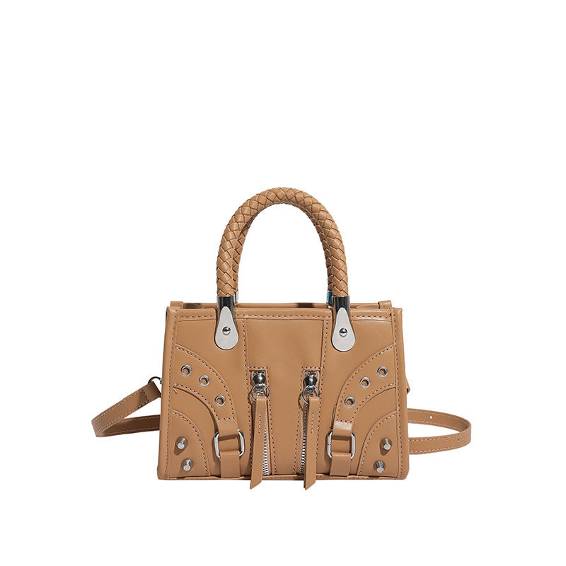 Damen Multifunktionale Hobo-Tasche mit geflochtenen Akzenten Nord Taschen