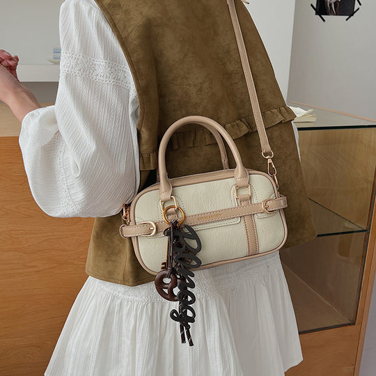 Damen Designer Umhängetasche mit abnehmbarem Schlüsselanhänger Nord Taschen