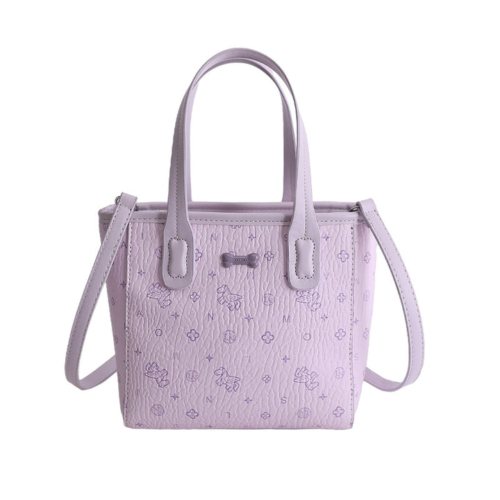Damen Handtasche aus hochwertigem Material mit verspieltem Blumendesign Nord Taschen