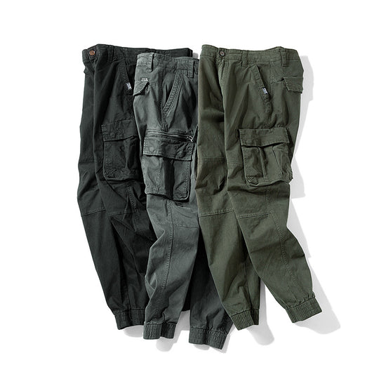Herren Tactical‑Style Cargo‑Joggerhose mit multifunktionalen Taschen und elastischen Bündchen Nord Taschen