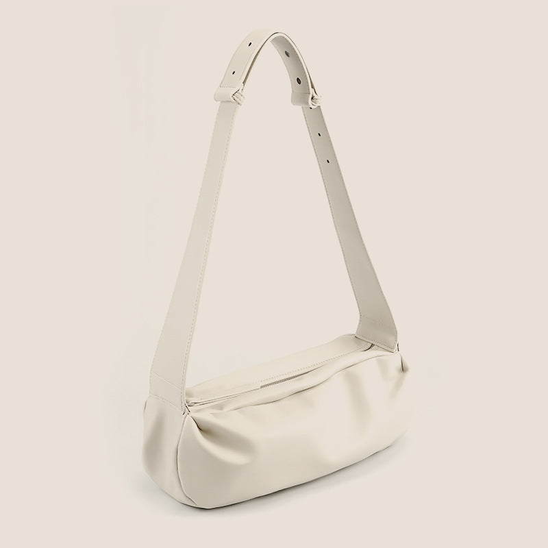 Damen Umhängetasche mit einzigartigem Faltendesign und verstellbarem Gurt Nord Taschen