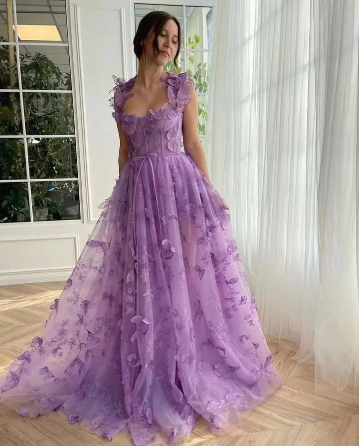 Chic Schlitz Braut Party Strand Kleid