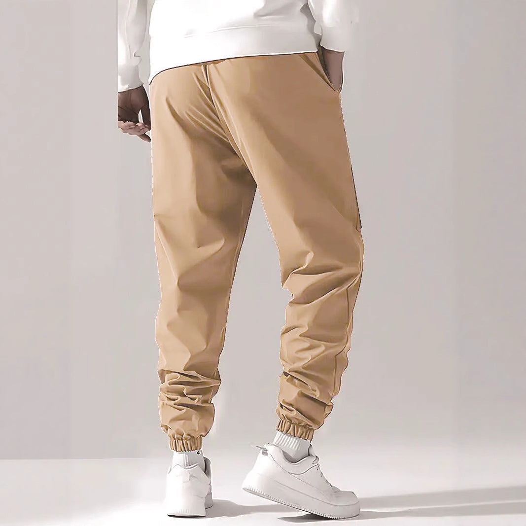 Herren Cargo-Jogginghose mit elastischem Bund, Cargo‑Taschen & Kordelzug Nord Taschen