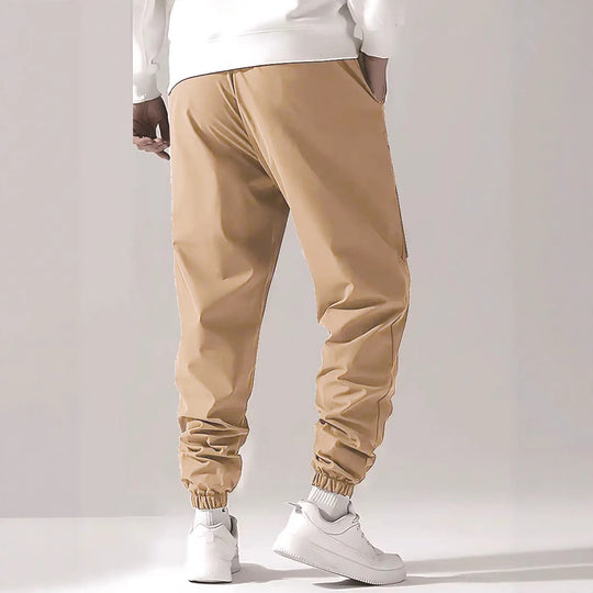 Herren Cargo-Jogginghose mit elastischem Bund, Cargo‑Taschen & Kordelzug Nord Taschen