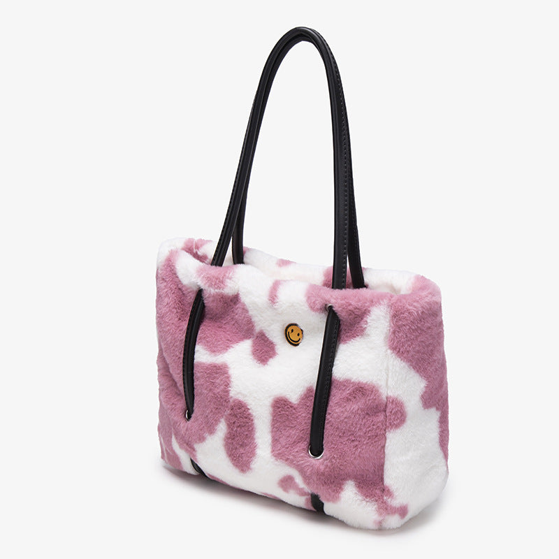 Damen Shopper-Tasche aus strapazierfähigem, weich gepolstertem Material mit trendigem Muster Nord Taschen