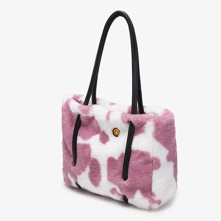 Damen Shopper-Tasche aus strapazierfähigem, weich gepolstertem Material mit trendigem Muster Nord Taschen