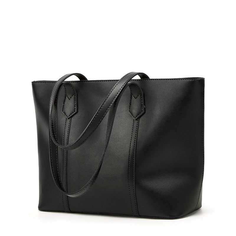 Damen Tote-Tasche aus hochwertigem Kunstleder mit geräumigen Innenfächern Nord Taschen