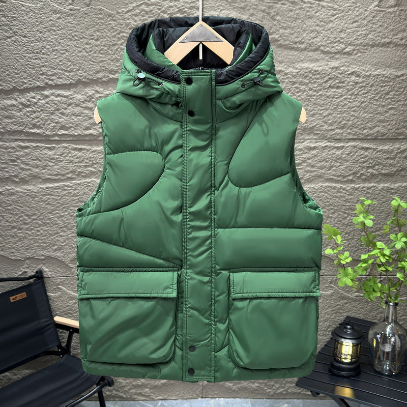 Herren Funktionale Steppweste Nord Taschen