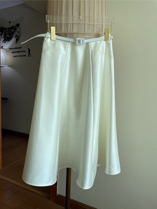 Damen Midirock mit elegantem Bund Nord Taschen