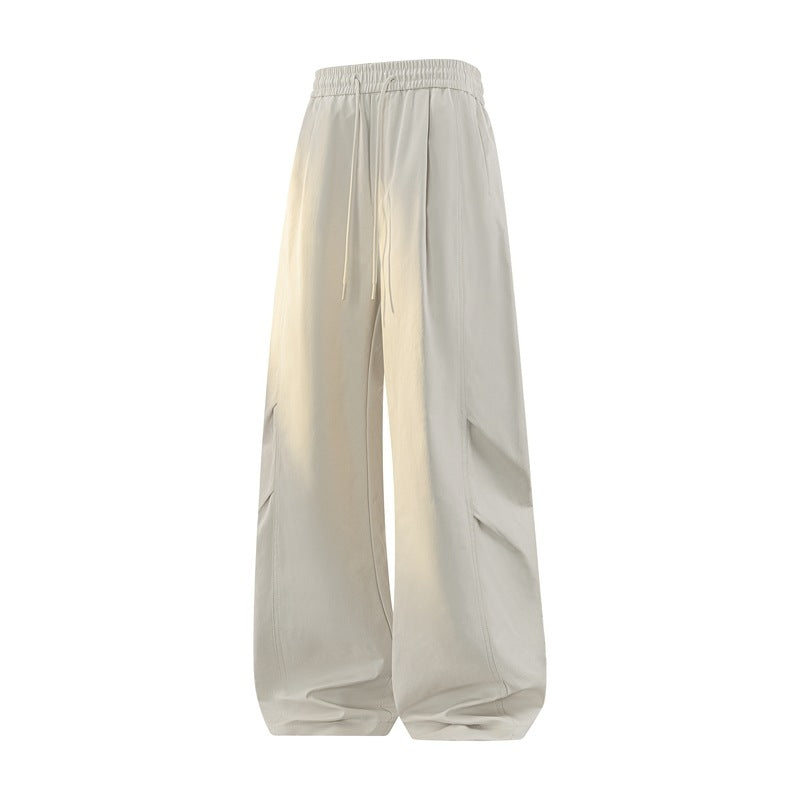 Damen Weite Cargo-Freizeithose mit elastischem Bund, Tunnelzug & Utility-Beintasche Nord Taschen