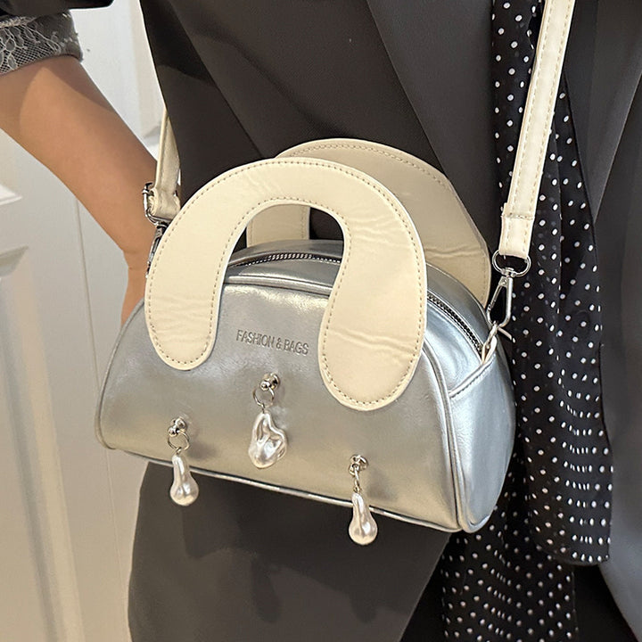 Damen Designer-Handtasche mit einzigartigem Perlenschmuck Nord Taschen
