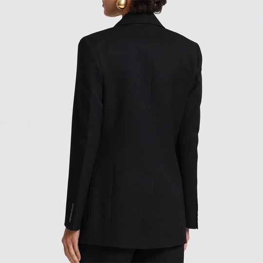 Damen Zweiteiliges Hosenanzug-Set im präzisen Tailoring mit weitem Schlag und schmaler Schulter Nord Taschen