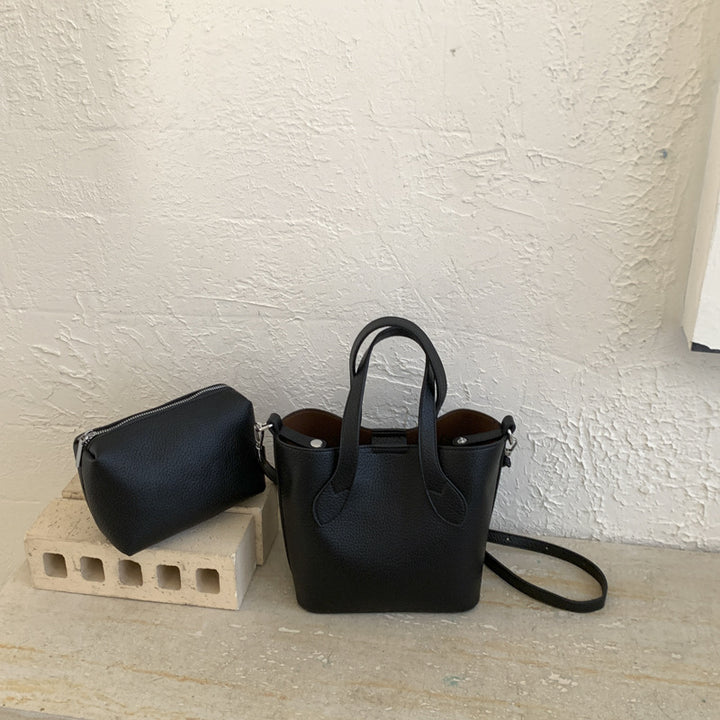 Damen Mini-Umhängetasche mit abnehmbarem Kosmetiktäschchen Nord Taschen