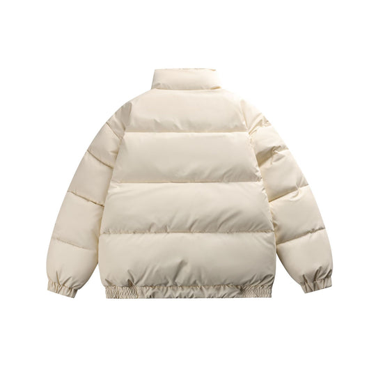Damen Gefütterte Oversize-Steppjacke mit hohem Stehkragen Nord Taschen