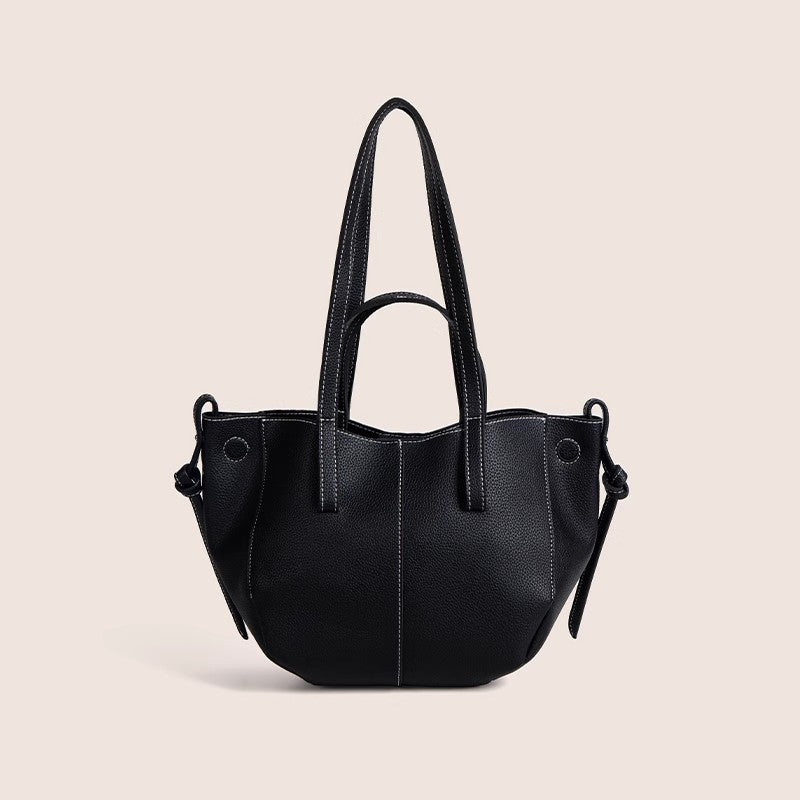 Damen Henkeltasche mit elegantem Faltendesign und praktischen Tragegriffen Nord Taschen