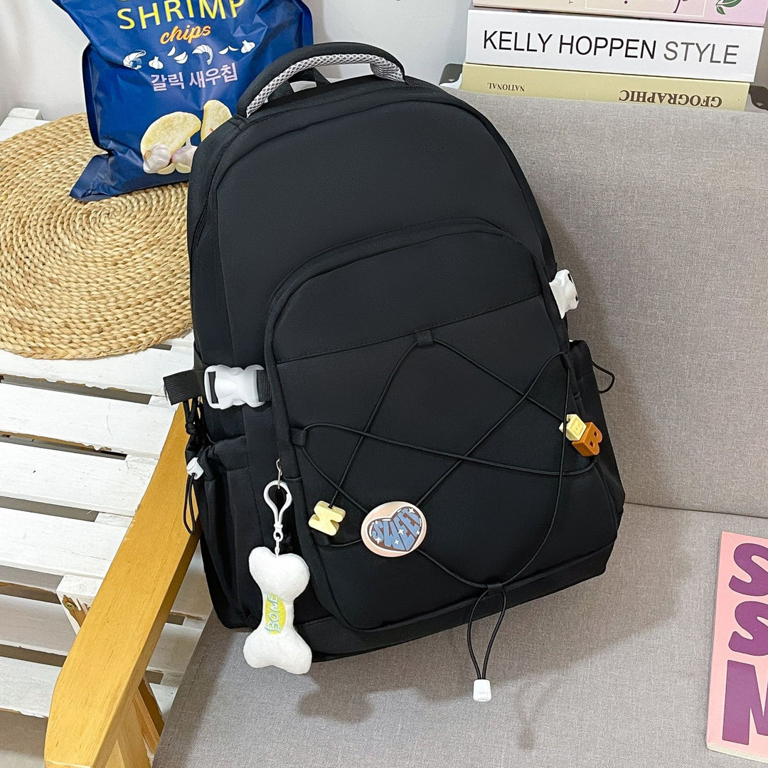 Damen Rucksack mit innovativem Kordelzug-Design und praktischem Organizer Nord Taschen