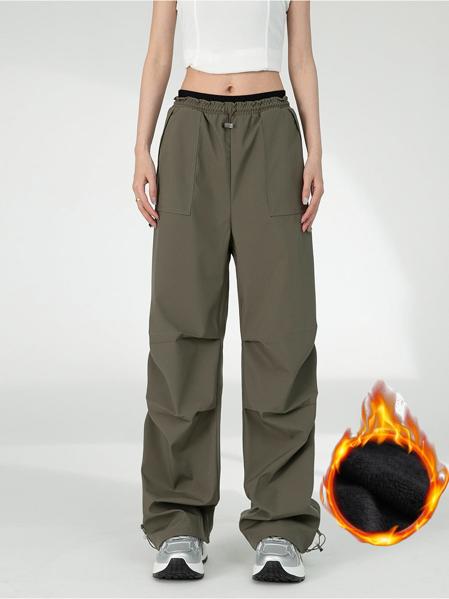 Damen Kapuzen-Utility-Parka mit wasserdichter Membran, großen Fronttaschen & verstellbarem Saum Nord Taschen