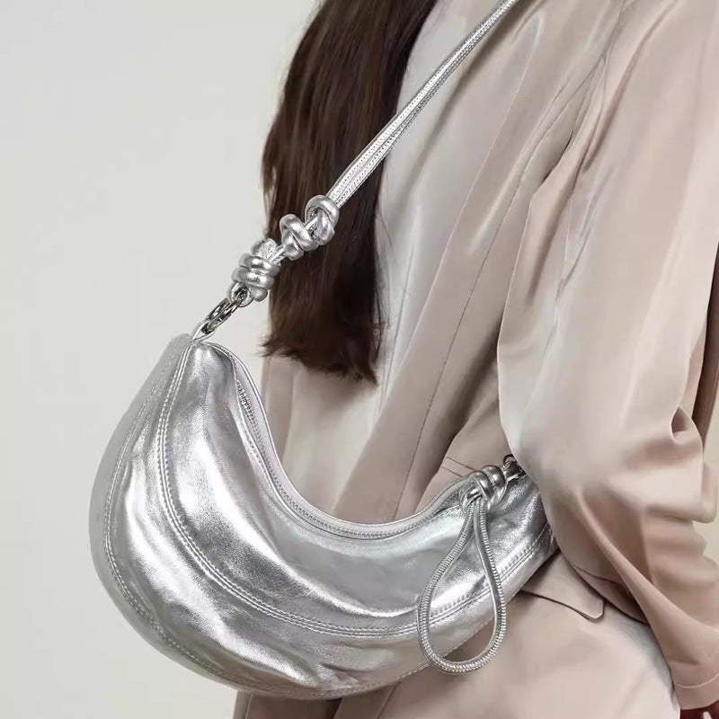 Damen Hobo-Tasche mit elegantem geschwungenem Design und verstellbarem Schulterriemen Nord Taschen