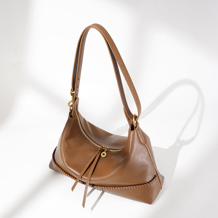 Damen Hobo-Tasche mit geflochtenem Detail Nord Taschen