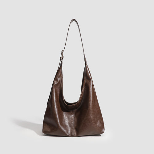 Damen Hobo-Tasche aus hochwertigem Kunstleder mit markanten Akzenten Nord Taschen