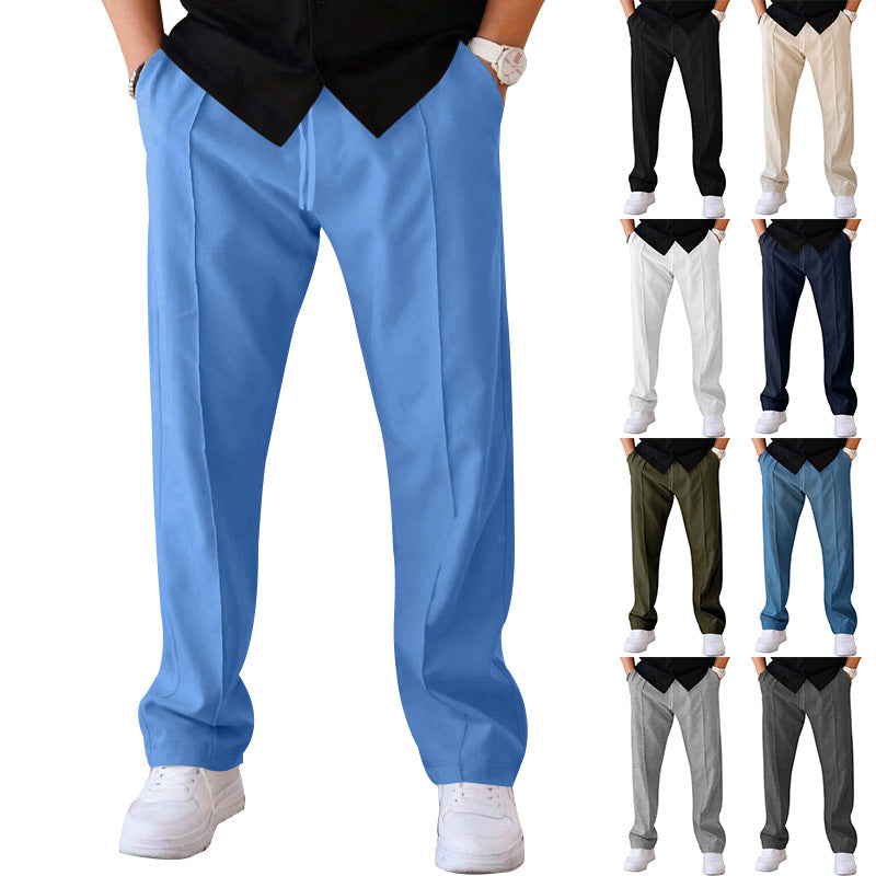Herren Bequeme Sweatpants mit eleganter Optik und seitlichen Eingrifftaschen - Vittorelli