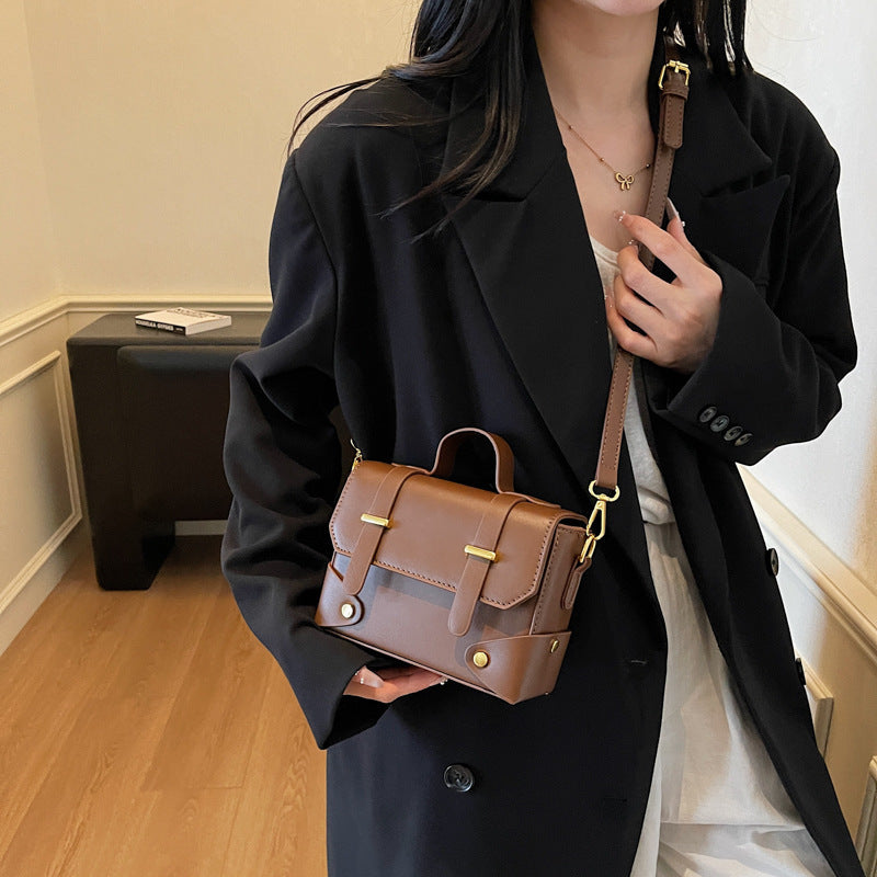 Damen Mini-Handtasche mit strukturiertem Design und abnehmbarem Schulterriemen Nord Taschen