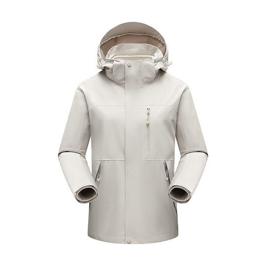 Herren Wasserabweisender Winterparka mit abnehmbarer Kapuze und getapten Nähten Nord Taschen
