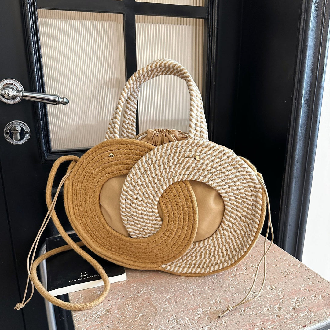 Damen Tragetasche mit elegantem Knoten-Design Nord Taschen