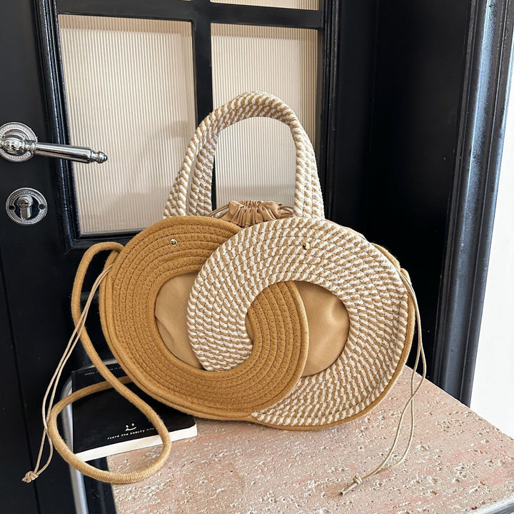Damen Tragetasche mit elegantem Knoten-Design Nord Taschen