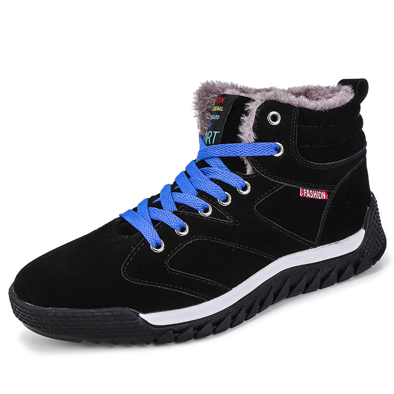 Damen Gefütterter knöchelhoher Winter Sneaker mit Teddyfutter und rutschfester Profilsohle Nord Taschen