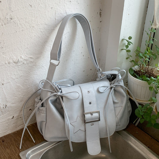 Damen Hobo-Tasche mit geflochtenem Detail und modischem Kordelzug Nord Taschen