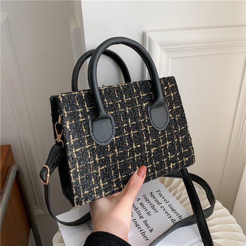 Damen elegant strukturierte Handtasche Nord Taschen