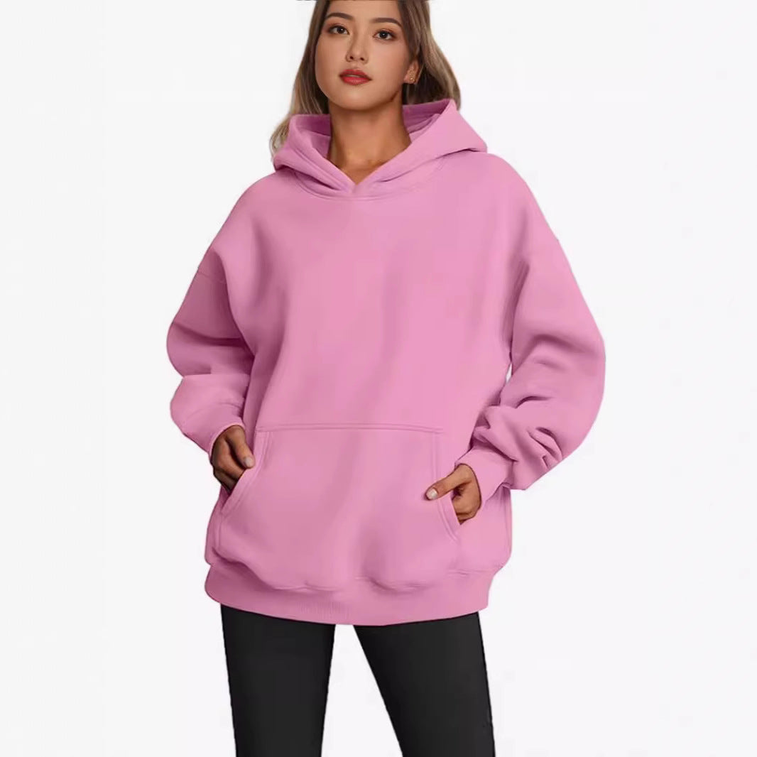 Damen bequemer Kapuzenpullover