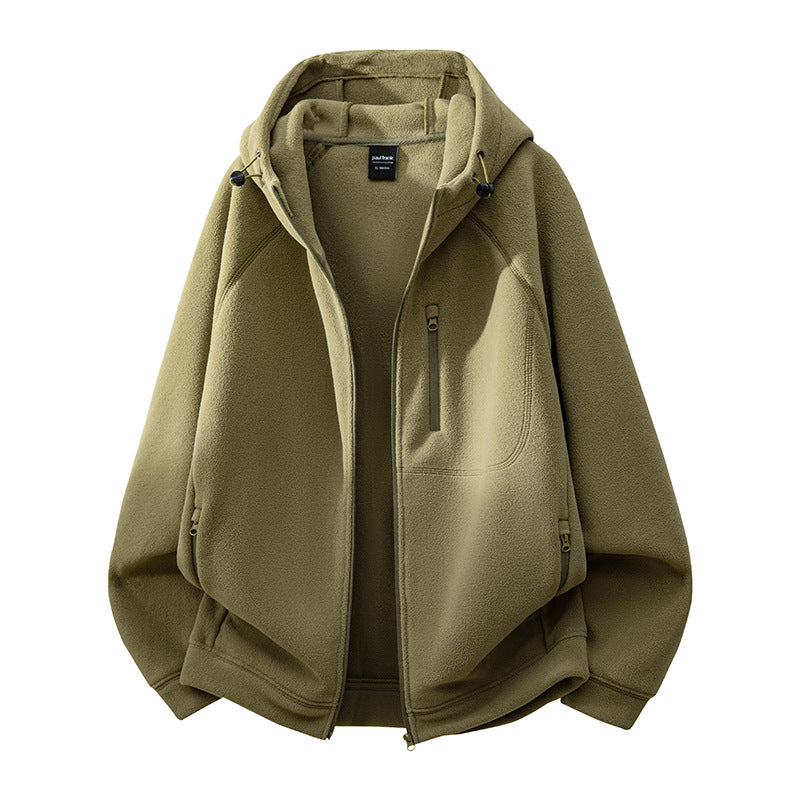 Herren Fleecejacke Nord Taschen