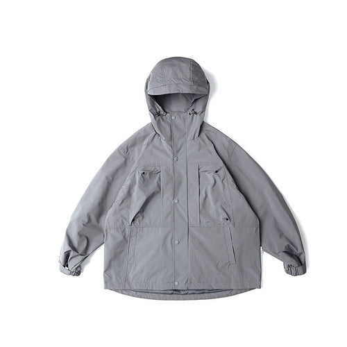 Unisex Wasserabweisende Oversize-Parka-Jacke mit Kapuze und Multifunktions-Taschen Nord Taschen
