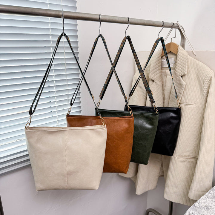 Damen elegante Umhängetasche aus hochwertigem Kunstleder mit einzigartigem Design Nord Taschen