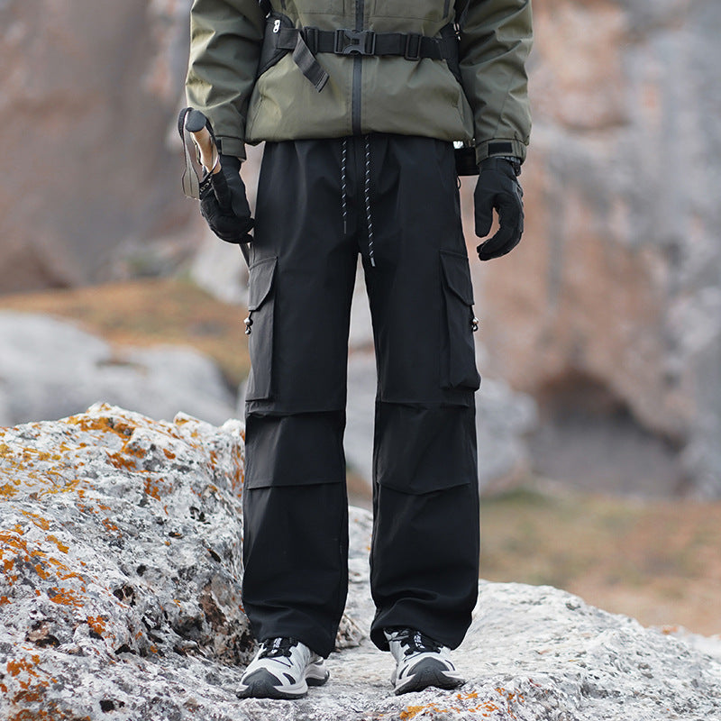 Herren Technische Outdoor-Cargohose mit wasserabweisendem Stretch und verstärkten Knien Nord Taschen