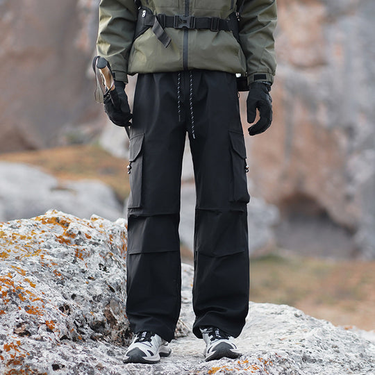 Herren Technische Outdoor-Cargohose mit wasserabweisendem Stretch und verstärkten Knien Nord Taschen