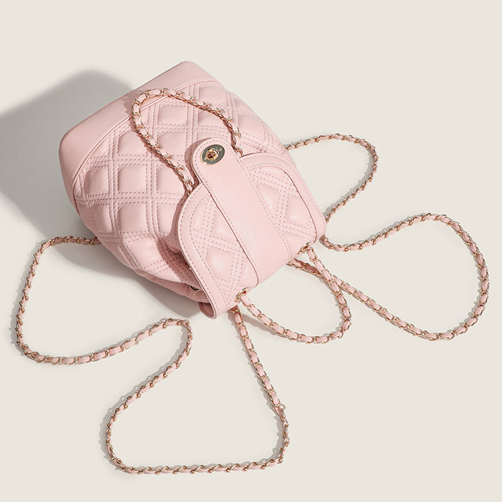 Damen Rucksack mit elegantem Kettenverschluss Nord Taschen