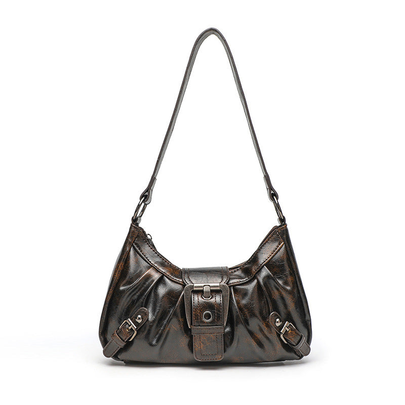 Damen Hobo-Handtasche mit modischem Riemen und strukturiertem Design Nord Taschen