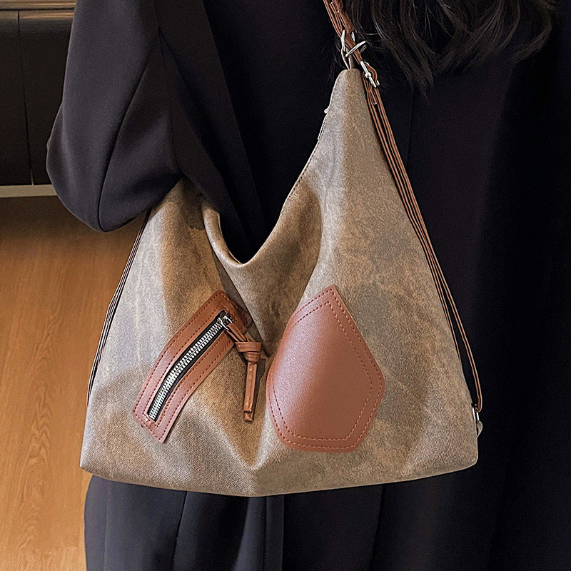Damen Hobo-Tasche aus strapazierfähigem Canvas mit mehreren Fächern Nord Taschen