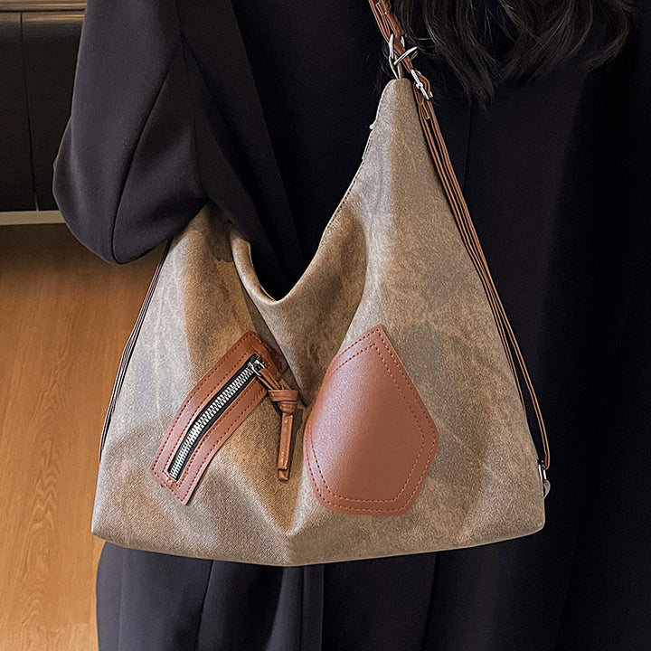 Damen Hobo-Tasche aus strapazierfähigem Canvas mit mehreren Fächern Nord Taschen