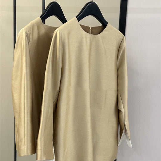 Damen Elegante und luftige Bluse mit Struktur Nord Taschen