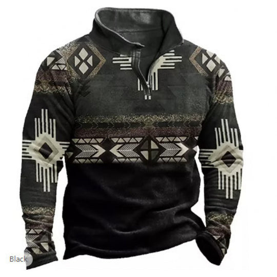 Herren attraktiver Freizeitpullover Nord Taschen