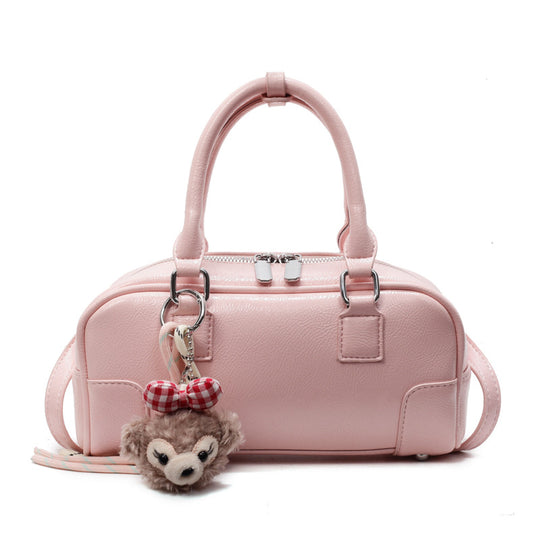 Damen Handtasche im modernen Stil mit abnehmbarem Anhänger | Nord Taschen